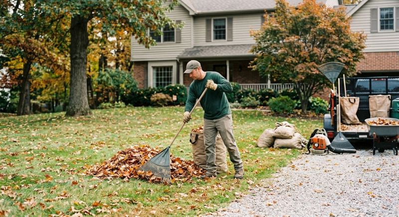 Fall Lawn Cleanup Service in Ventura County, CA